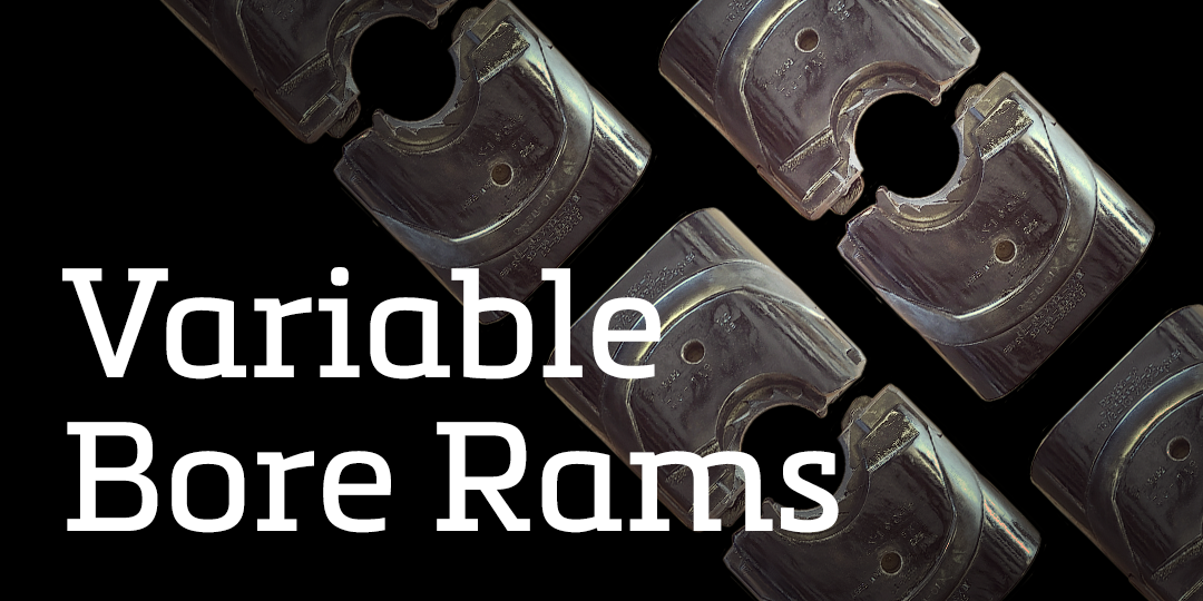Variable Bore Rams are another Black Gold Rental Tools product 